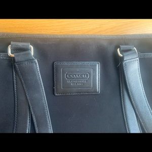 Coach computer/tote bag.  Great storage.